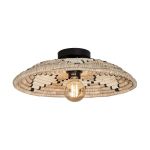 Good&Mojo Plafonnier Andros Natural/Blanc | Convient pour 1x E27 