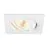 SLV New Tria 68 Spot Aluminium Blanc Carré 11W 700lm 38D - 918-930 Dim To Warm | Diamètre 68mm - Meilleur Rendu Des Couleurs