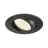 SLV New Tria 68 Spot Aluminium Noir Rond 11W 700lm 60D - 918-930 Dim To Warm | Diamètre 68mm -  Meilleur Rendu Des Couleurs