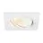 SLV New Tria 68 Spot Aluminium Blanc Carré 8.3W 750lm 60D - 930 Blanc Chaud | Diamètre 68mm - Meilleur Rendu Des Couleurs - Dimmable 