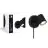 D'Lite Applique Murale Trop Métal Sablonneux Noir | Convient Pour 1x GU10