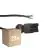 Voordeelpak 25x Noxion GST - Compatibel Voedingskabel Zwart - Mannelijk + Open uiteinden - 3m - 3 pole 0,75mm2