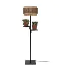 Good&Mojo Vloerlamp Bhutan Bamboe Bruin | Geschikt voor 1x E27 